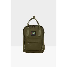 Bagmori M000007857 Haki Kare Askı Ayarlı Mini Kadın Sırt Çantası