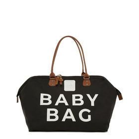 Bagmori M000008582 Siyah Baby Bag Baskılı Bebek Bakım Çantası