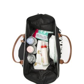 Bagmori M000008582 Siyah Baby Bag Baskılı Bebek Bakım Çantası