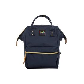 Bagmori Metal Ağızlı Sırt Çantası Lacivert