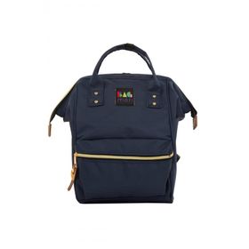 Bagmori Metal Ağızlı Sırt Çantası Lacivert