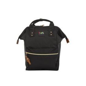 Bagmori Metal Ağızlı Sırt Çantası Siyah