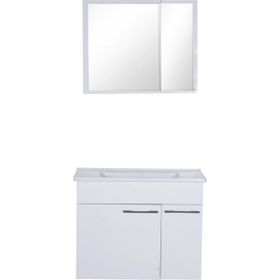 Bagnotti Alya 80 cm Beyaz Banyo Dolabı