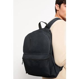 Bagorama HUNT Siyah Kumaş Unisex Günlük ve Okul Sırt Çantası