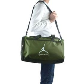 Bagorama Kumaş 46 cm Yeşil Seyahat Spor Fitness Omuz Çantası