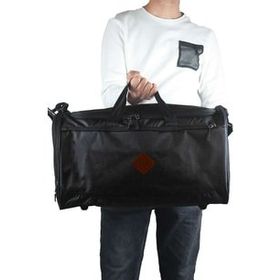 Bagorama Kumaş 52 cm Siyah Seyahat Spor Fitness Omuz Çantası