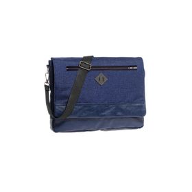 Bagorama Lacivert 15 inç Unisex Postacı Çantası