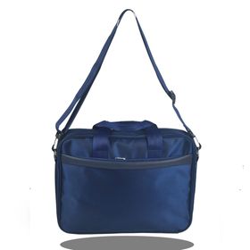 Bagorama Lacivert Kumaş 15 inç Unisex Laptop ve Evrak Çantası