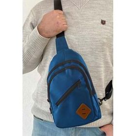 Bagorama Mavi Bodybag Çapraz Askılı Unisex Göğüs ve Sırt Çantası