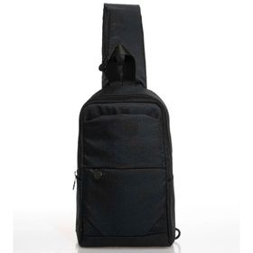 Bagorama Siyah Bodybag Çapraz Unisex Göğüs Sırt ve Omuz Çantası