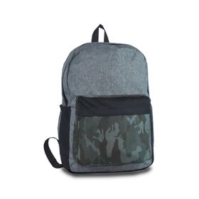 Bagorama SOLD Siyah Kamuflaj Desen Okul ve Günlük Laptop Unisex Sırt Çantası