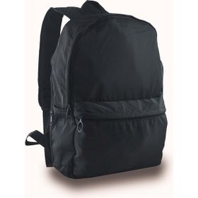 Bagorama Unisex Paraşüt Kumaş Siyah Laptop ve Okul Günlük Sırt Çantası