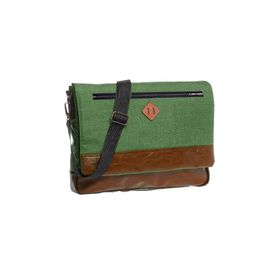 Bagorama Yeşil 15 inç Unisex Postacı Çantası