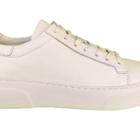 Bags Shoes 2501 Footcap Beyaz Erkek Deri Yüksek Taban Premium Sneaker Ayakkabı