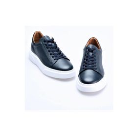 Bags Shoes 2501 Footcap Erkek Hakiki Deri Yüksek Taban Premium Sneaker Ayakkabı