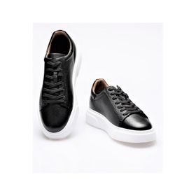 Bags Shoes 2501 Footcap Erkek Hakiki Deri Yüksek Taban Premium Sneaker Ayakkabı