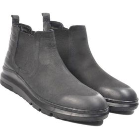 Bags Shoes Bulldozer 220004 Siyah Nubuk Erkek Bot