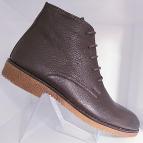 Bags Shoes HTC2023K-009 Kahve Erkek Deri Termo Taban Düzyüz Klasik Bot
