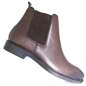 Bags Shoes INT2023K-018 Kahve Erkek Deri Klasik Chelsea Bot