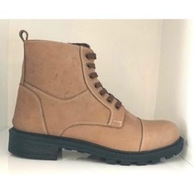 Bags Shoes INT2023K-021 Bej Erkek Nubuk Deri Spor Postal Bot