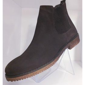 Bags Shoes INT2023K-024 Kahverengi Erkek Nubuk Deri Termo Taban Chelsea Bot
