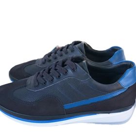 Bags Shoes PRX18006 Lacivert Erkek Hakiki Deri Günlük Casual Ayakkabı