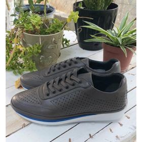 Bags Shoes PRX18008 Gri Erkek Hakiki Deri Günlük Casual Ayakkabı