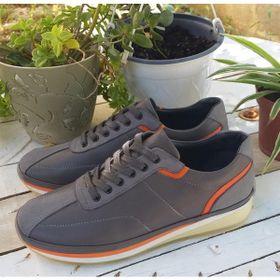 Bags Shoes PRX18019 Gri Erkek Deri Casual Günlük Ayakkabı