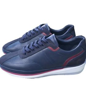 Bags Shoes PRX18019 Lacivert Erkek Deri Casual Günlük Ayakkabı