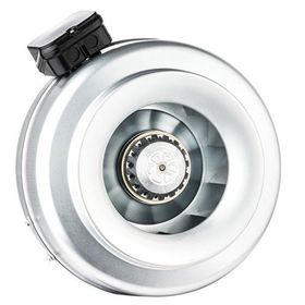 Bahçıvan 10 cm çapında BDTX 100 2610 D/D 230 Watt Monofaze Yuvarlak Kanal Fanı Geriye Eğimli