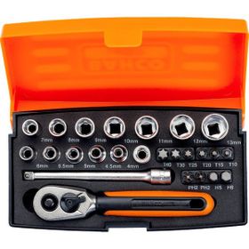 Bahco 25 Parça SL25 1/4 Lokma Takımı