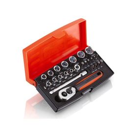 Bahco 25 Parça SL25 1/4 Lokma Takımı