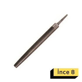 Bahco İnce 8 Yarım Yuvarlak Eğe
