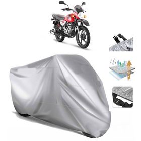 Bajaj Boxer Siyah Arka Çanta Uyumsuz Ultra Kalın Su Geçirmez Motor Brandası