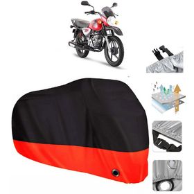 Bajaj Boxer Siyah Arka Çanta Uyumsuz Ultra Kalın Su Geçirmez Motor Brandası