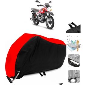 Bajaj Boxer Siyah Arka Çanta Uyumsuz Ultra Kalın Su Geçirmez Motor Brandası