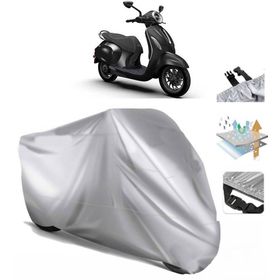 Bajaj Chetak Arka Çanta Uyumsuz Ultra Kalın Su Geçirmez Motor Brandası
