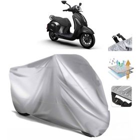 Bajaj Chetak Arka Çanta Uyumsuz Ultra Kalın Su Geçirmez Motor Brandası