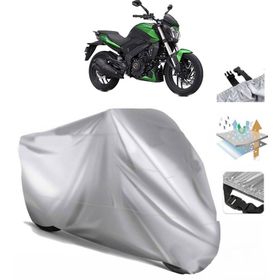 Bajaj Dominar 400 UG Siyah Arka Çanta Uyumsuz Ultra Kalın Su Geçirmez Motor Brandası
