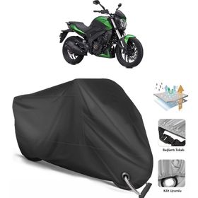 Bajaj Dominar 400 UG Siyah Arka Çanta Uyumsuz Ultra Kalın Su Geçirmez Motor Brandası