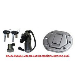Bajaj Pulsar 200 NS Orjinal Kontak Kilit Seti