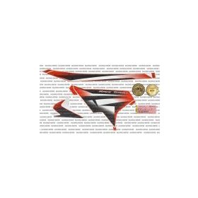 Bajaj Pulsar 200 RS Kırmızı Sağ Ön Grenaj Etiketi