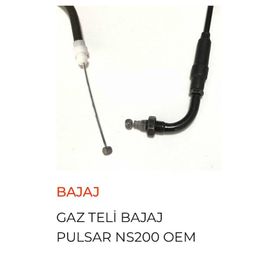 Bajaj Pulsar NS200 Gaz Teli