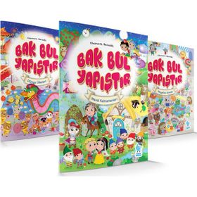 Bak Bul Yapıştır 3 Kitap - Eleonara Barsotti
