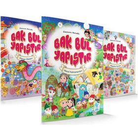 Bak Bul Yapıştır 3 Kitap - Eleonara Barsotti