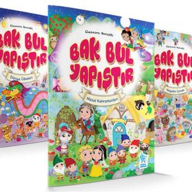 Bak Bul Yapıştır-3 Kitap Takım / Kolektif