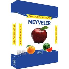 Bak Öğren Kartlar - Meyveler - kollektif