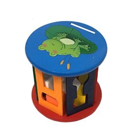 Bakgelal Ahşap Eğitici Tekerlek Şekil Bulma Oyunu