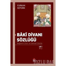 Baki Divanı Sözlüğü 2 Cilt Takım - Furkan Öztürk
