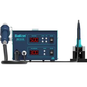 Bakon BK701D Intelligent 2 in 1 Havya Lehimleme İstasyonu